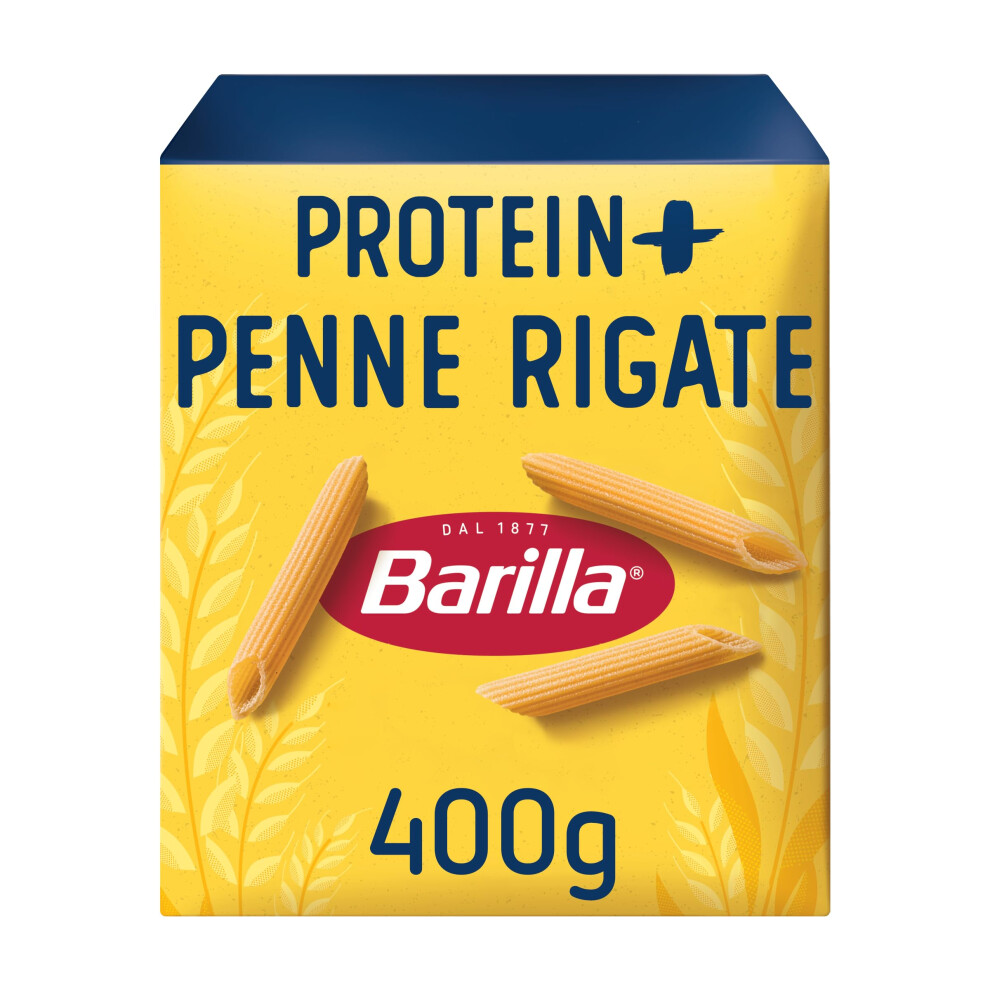 Barilla Penne Rigate Protein Plus Â High-Protein Italian Pasta Made With Durum Wheat & Pea Protein Â 20G Protein Per 100G Â Source Of Fibre Â