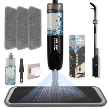 360 3-in-1 Microfiber Spray Mop for Floor Cleaning Dry Wet Dust Mop for Hardwood, Laminate