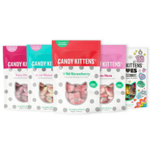 Candy Kittens Vegan Sweets CORE Selection (5 x 140g) – Vegan Chewy Sweets Bundle