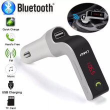 Bluetooth FM-zender - MP3-radioadapter - USB-oplader - Handsfree - Compatibel met alle apparaten