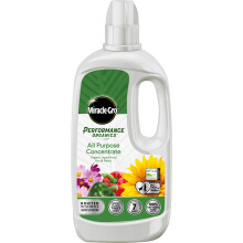 Miracle-Gro Performance Organics All Purpose Liquid Plant Food, 1 Litre (Bee, Pe