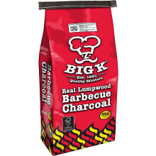 Big K Lumpwood Charcoal | Authentic Barbecue Taste | Ideal For Outdoor Barbeque Grill or Camping BBQs | 5kg