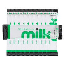 Lakeland Pritchitts Semi-Skimmed Milk Sticks, Long-Life Sachets, 240-Pack