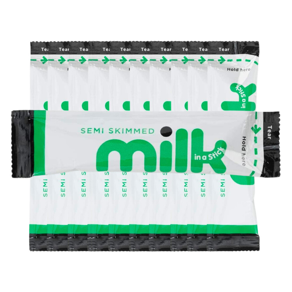 Lakeland Pritchitts Semi-Skimmed Milk Sticks, Long-Life Sachets, 240-Pack