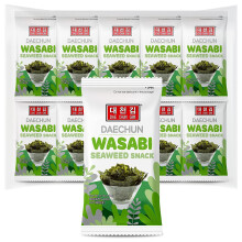 Daechun(Choi''s1) Wasabi Seaweed Snack, 20 Pack, Product of Korea