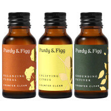 Purdy & Figg | Counter Clean Mixed Refill Kit | All-Purpose Cleaning Spray with Organic Essential Oils | Natural & Non-Toxic | Home & Kitchen Counter