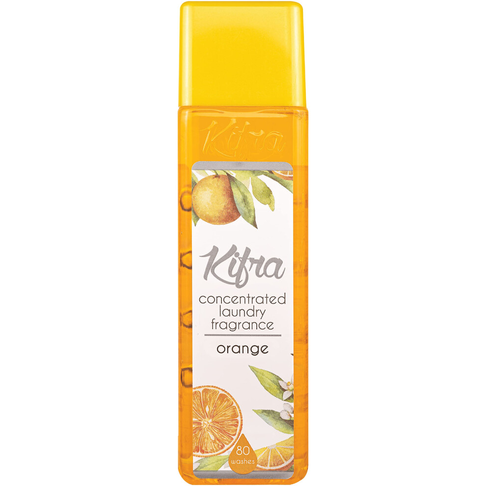 Kifra Orange Concentrated Laundry Fragrance 200Ml 80 Washing Cycles