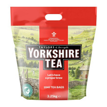 Yorkshire Tea Traditional 1040 Tea Bags 3.25 Kg (2 Pack 520)