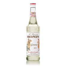 MONIN Premium Gum Syrup 700ml for Cocktails and Mocktails. Vegan-Friendly, Allergen-Free, 100% Natural Flavours and Colourings