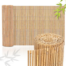 Natural Garden Screening - Outdoor Privacy Slat Bamboo Fence Screening - Suitable Choice for Bamboo Screening Provide an Instant Solution for Wind an