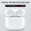 Compatible with AirPods 4 Charging Case Bluetooth Earphone Wireless Charging Box with USB-C Port 3
