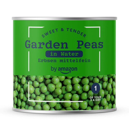 by Amazon Garden Peas In Water, 400g