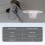 Stainless Steel Drainer Basin Filter Mesh Sink Strainer 3.5 Inch Top Diameter 4