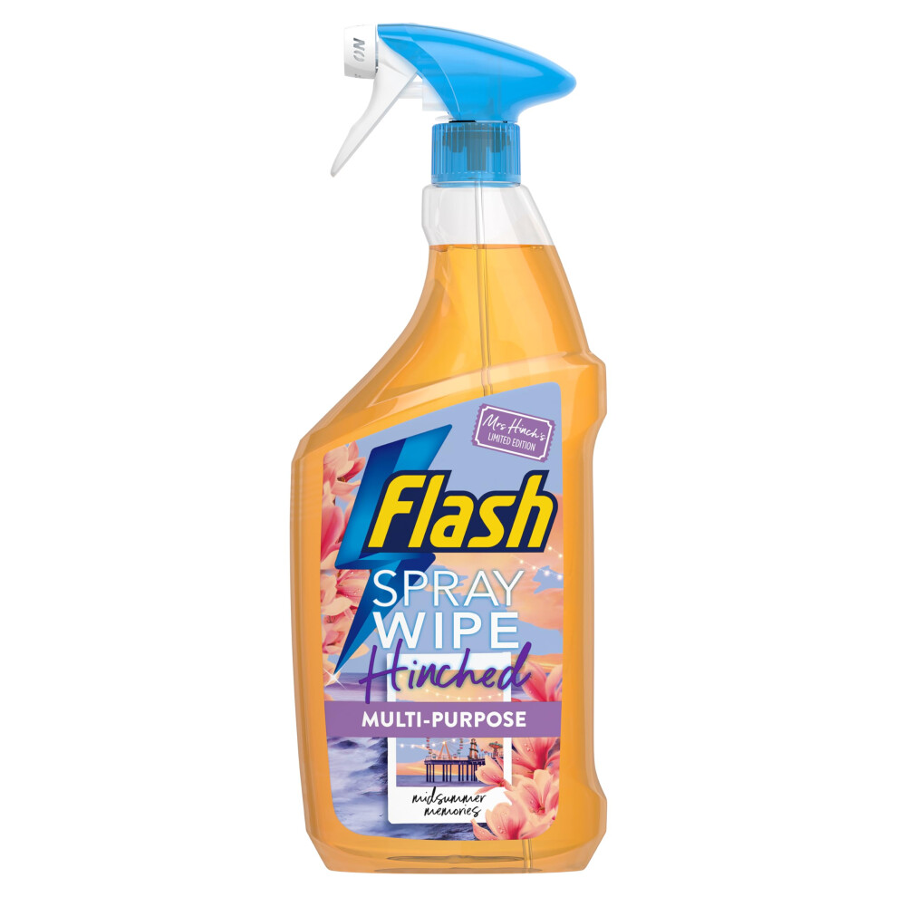 Flash Mrs Hinch's Midsummer Memories Spray Wipe Done Multi Purpose Cleaning Spray 800Ml
