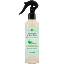 Eucalyptus & Wild Mint Pillow and Room Spray, Natural Air Fresheners for Home Fragrance, Made with Premium Essential Oils, Relax Your Body & Mind, Re