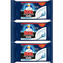 36 Refills Packs Flushable Cleaning Pads of Duck Toilet Cleaner Fresh Brush Refills (3x12)