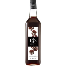 1883 Maison Routin Premium Cookies & Cream Syrup – Flavoured Coffee Syrup, Desserts, Milkshakes, Cocktails, Vegan-Friendly, Allergen-Free, No Artifi