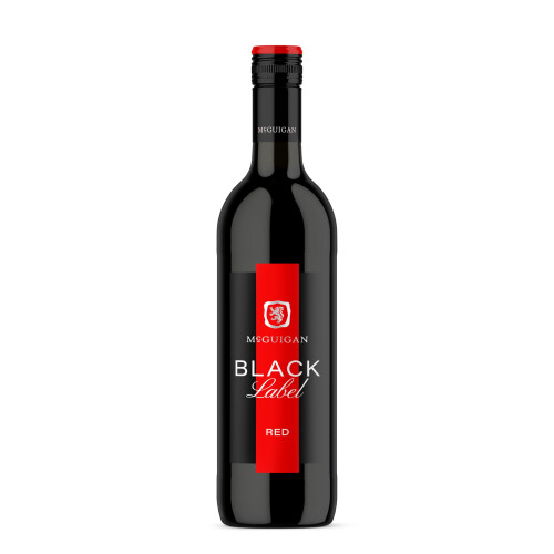 McGuigan Black Label Red Wine, 75cl, (ABV % may vary)