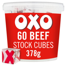 OXO 60 Beef Stock Cubes – Made with Authentic Meat Juices, Big Value,