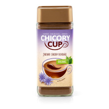 Barleycup Organic Chicory Cup 100g. Made from the finest certified organic roasted grains and chicory roots. Vegan. Free from caffeine and contains n