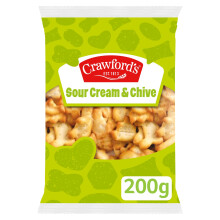 Crawford's Savouries Sour Cream and Chive Baked Snacks 200g