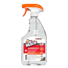 SC Johnson Professional Mr Muscle Washroom Cleaner – Removes Soap Scum & Limescale – Fresh Citrus – Hospital Grade – 750ml Spray – for Profe