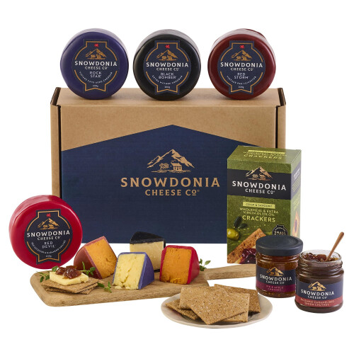 Snowdonia Cheese Company | Cheese, Chutney and Cracker Gift Box | 4