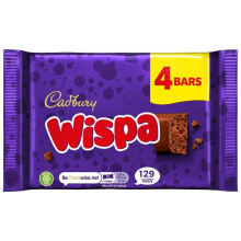 Cadbury Wispa Chocolate Bar, Velvety Bubbly Texture, 23.7g
