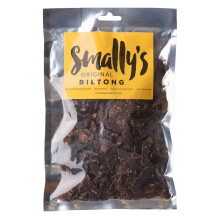 Smally's Biltong Original - High Protein Beef Snack, Ready to Eat, Gluten Free, Low Fat, No Added Sugar, No Artificial Colours or Flavours - 500g Pac