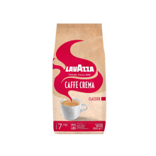 Lavazza Caffè Crema Classico, Coffee Beans, Arabica and Robusta, Cocoa and Wood Notes, Intensity 7/10, Medium Roasting, 1 Kg