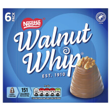 Nestlé Walnut Whip Chocolate Gift Box, 6 x 30g