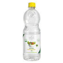 1Lt White Vinegar, All Natural Vinegar, White Vinegar for Baking, Cooking, Pickling, Cleaning, Distilled White Vinegar, Food Grade