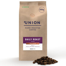 Union Coffee - Daily Roast Espresso Coffee Beans - Dark Roast - Pack of 500g