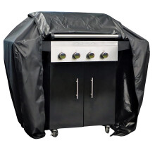 BBQ Cover Waterproof Grill Cover – 145 x 70 x 120 cm, Durable 210D Oxford, Breathable, UV Resistant, Dual Zip Access, by Speedwellstar