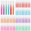 RAYITO 60 Pcs Interdental Brushes, 5 Sizes Soft Dental Brushes 1