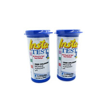 INSTA 3PLUS BROMINE and CHLORINE TEST STRIPS FOR POOLS, SPA AND HOT TUBS x 2 TUBS
