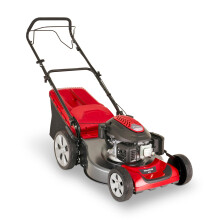 Mountfield SP53 Petrol Lawnmower, Self-Propelled, 51 cm Cutting Width, Easy-to-use, Up to 650m², Includes 60 Litre Grass Collector, Ergonomic soft-gr