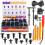Uolor 335PCS Bumper Retainer Clips, Plastic Rivets Fasteners Push 1