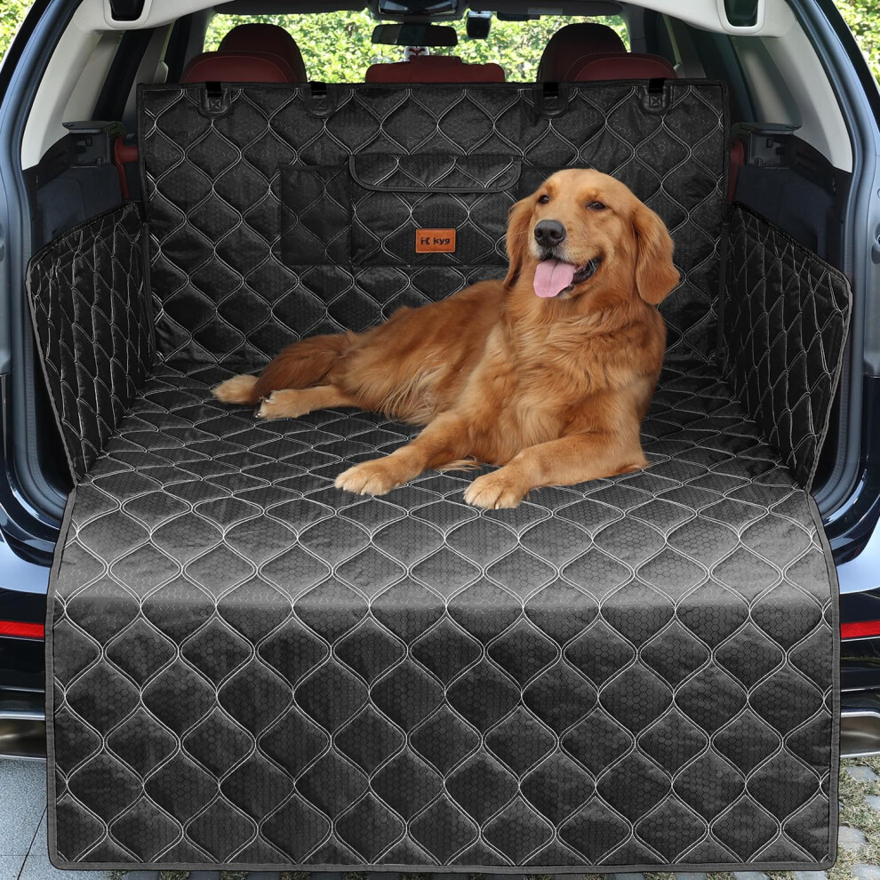 Kyg Car Boot Protector, Waterproof, Nonslip, Boot Liner For Dogs, Black 5004751481861