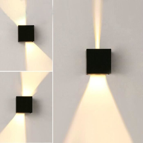 12W LED Εσωτερικού/Εξωτερικού Χώρου Επιτοίχιο Φωτιστικό IP65 Ρυθμιζόμενο Μοντέ 2