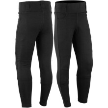 Bikers Gear Australia Women's Kl901-12 Ladies Kevlar Lined Protective Motorcycle Leggings with Removable CE Armour, Black, 12 UK