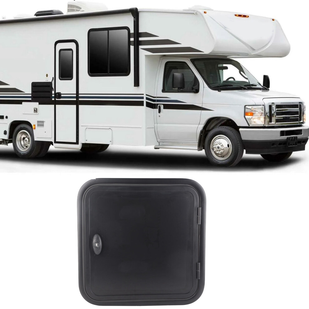 Rv Compartment Door With Security Lock 7293282644670