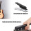 Outil de coupe précis de médiator de guitare doté d'une base 7