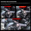 Heavy Duty Motorcycle Place Light Brackets with 6Mm Hole Easy 4