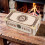 Wood Rectangle Organizers Box Playings Card Storage Case-D 6
