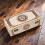 Wood Rectangle Organizers Box Playings Card Storage Case-D 11