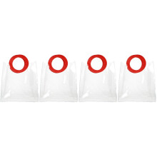 4Pièces Pochette Cadeau Transparent Transportable Résistant