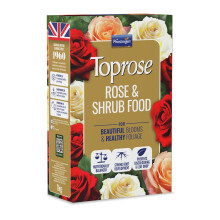 Toprose 5878143 Rose and Shrub Feed, 1kg - Rose Fertiliser for Healthy Growth and Vibrant Colours - Improves Root Development - Guards Against Nutrie