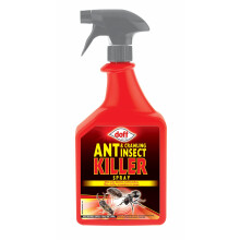 Doff Ant & Crawling Insect Killer Spray | Fast-Acting Insecticide for Ants, Fleas, Cockroaches & More | Ready-to-Use Pump Spray for Indoor & Outdoor