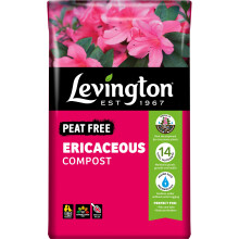 Levington PEAT FREE Ericaceous Compost, 50 litre compost for acid-loving plants
